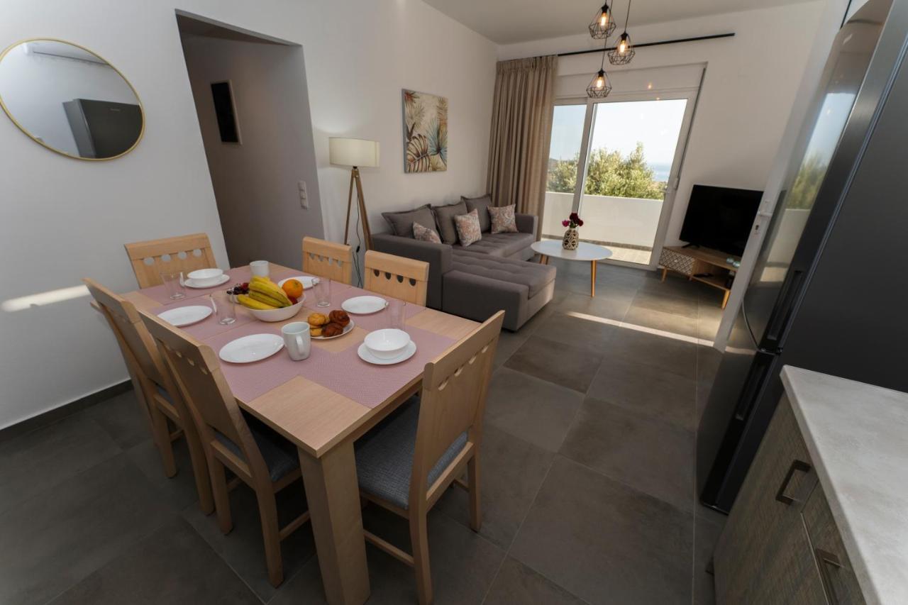 Galini House Villa Triopetra Bagian luar foto