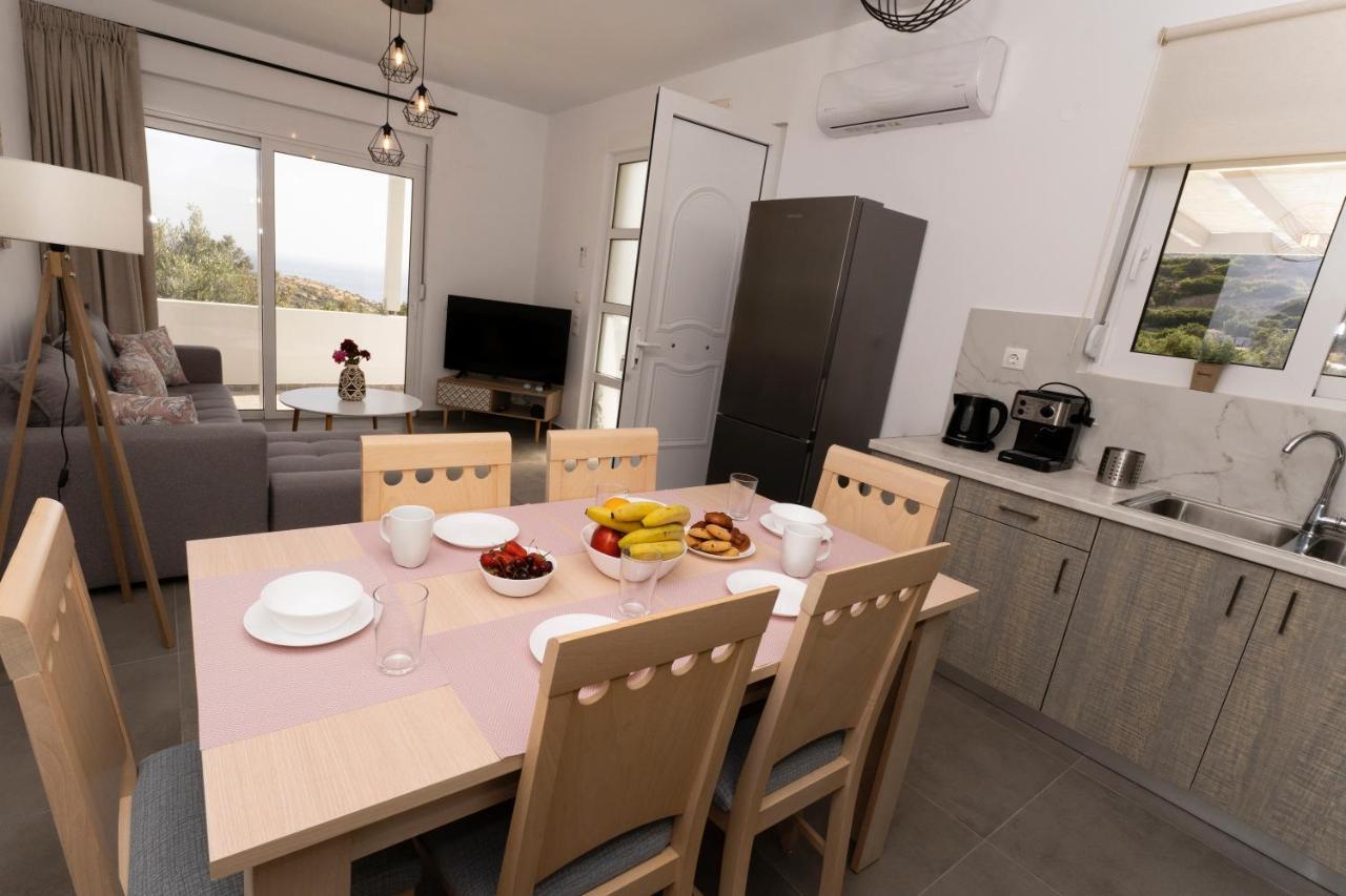Galini House Villa Triopetra Bagian luar foto