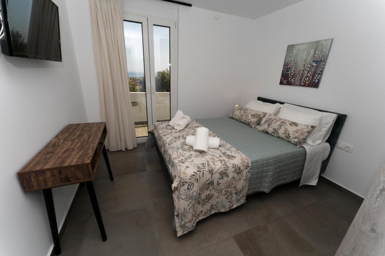 Galini House Villa Triopetra Bagian luar foto
